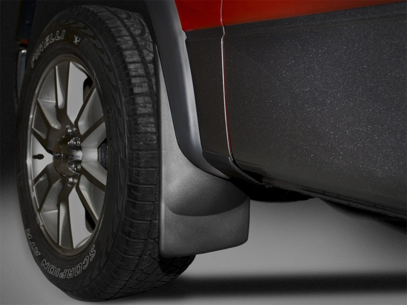 WeatherTech 04-12 Ford F150 Reg/Sup/CrewCab No Drill Mudflaps - Black