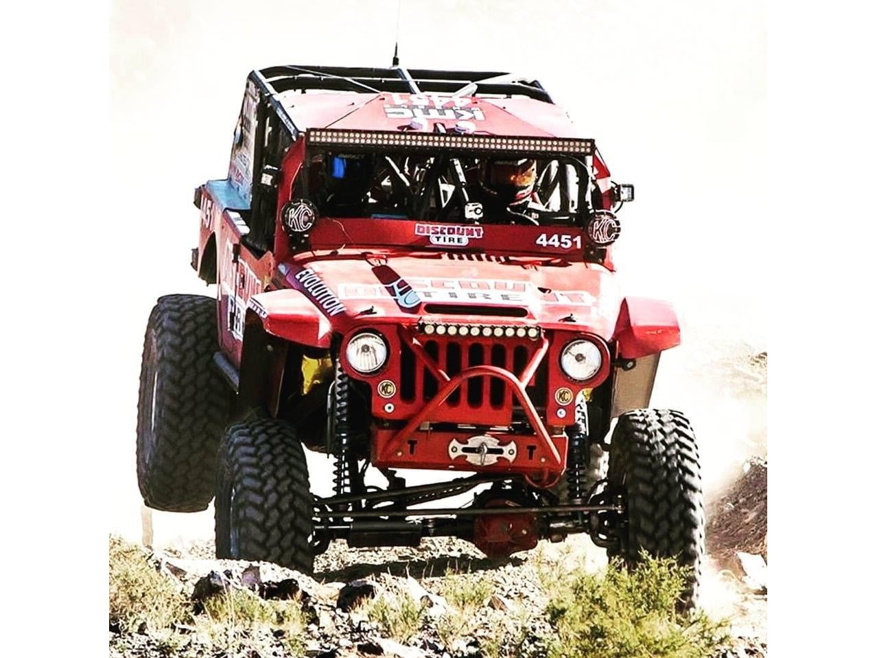 JK JKU FRONT DOUBLE THROWDOWN KING COILOVER BYPASS SYSTEM (AFTERMARKET AXLES ) JEEP WRANGLER