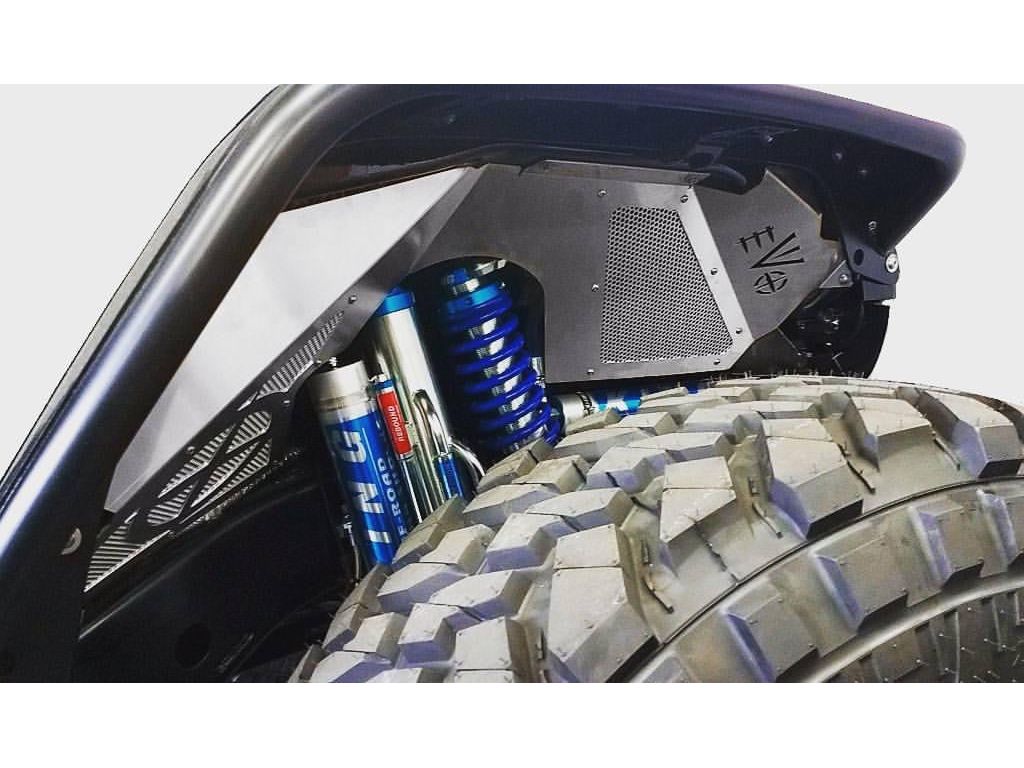 JK JKU FRONT DOUBLE THROWDOWN KING COILOVER BYPASS SYSTEM (AFTERMARKET AXLES ) JEEP WRANGLER