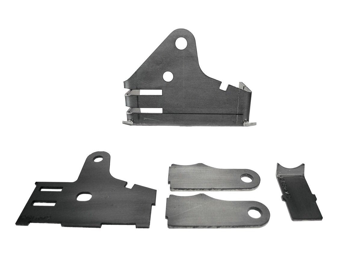 HD RAISED TRACK BAR BRACKET WITH RAM ASSIST MOUNT FOR JK/JKU JEEP WRANGLER