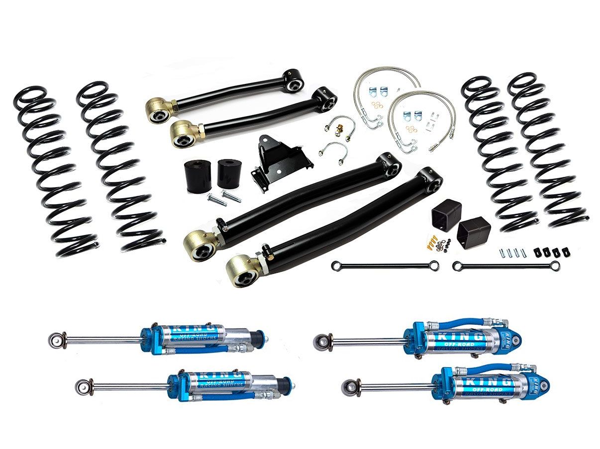 VARIANT EVO-1063-35S2KA Stage 2 No Draglink Flip Kit King 2.5 RESEVOIR with Adjusters