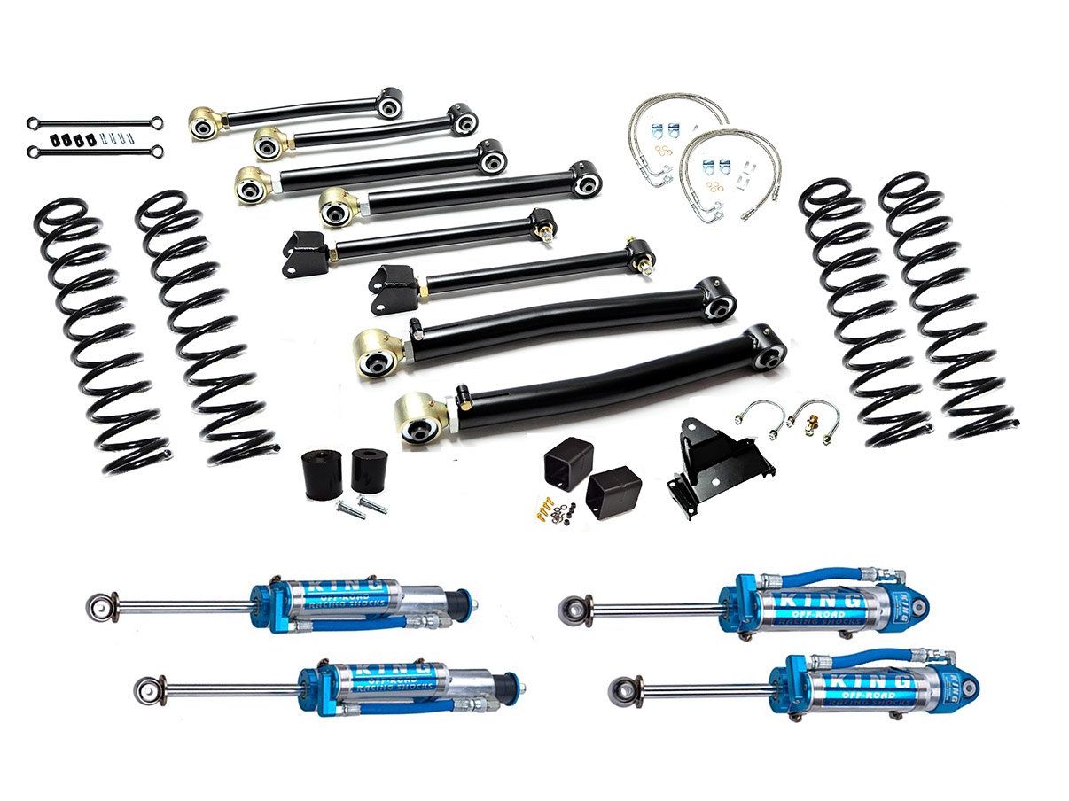 VARIANT EVO-1063-35S3KA Stage 3 No Draglink Flip Kit King 2.5 RESEVOIR with Adjusters