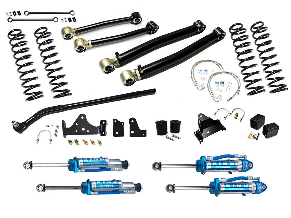 VARIANT EVO-230-35S2KA Stage 2 Draglink Flip Kit King 2.5 RESEVOIR with Adjusters