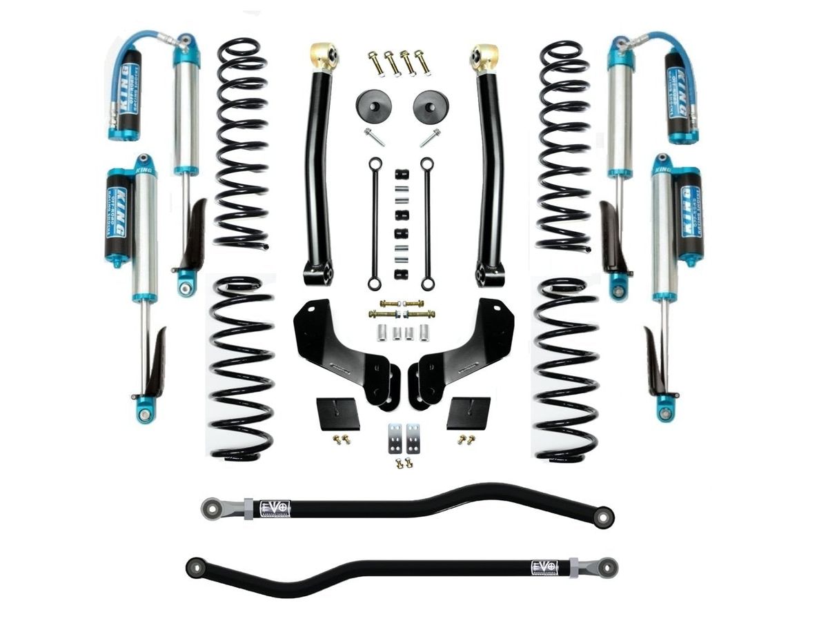 VARIANT EVO-3014S2HDPK STAGE 2 Overland King 2.5” Shocks Front / Rear Track Bars