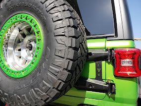 JEEP WRANGLER HEAVY DUTY HINGED SPARE TIRE CARRIER FOR JL/JLU