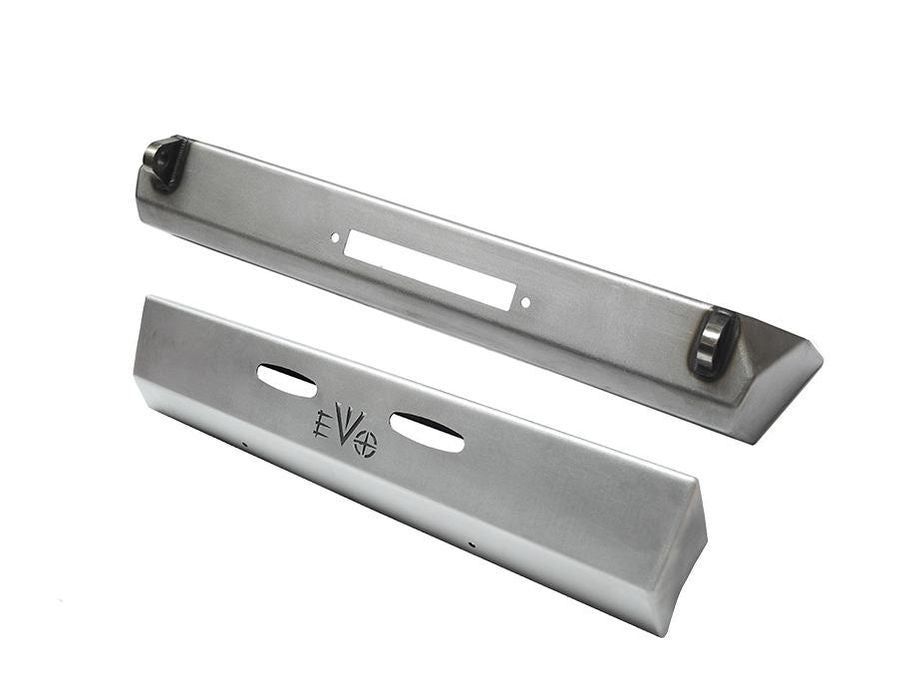 VARIANT EVO-3044+3046 No Hoop Lower Skid RAW STEEL