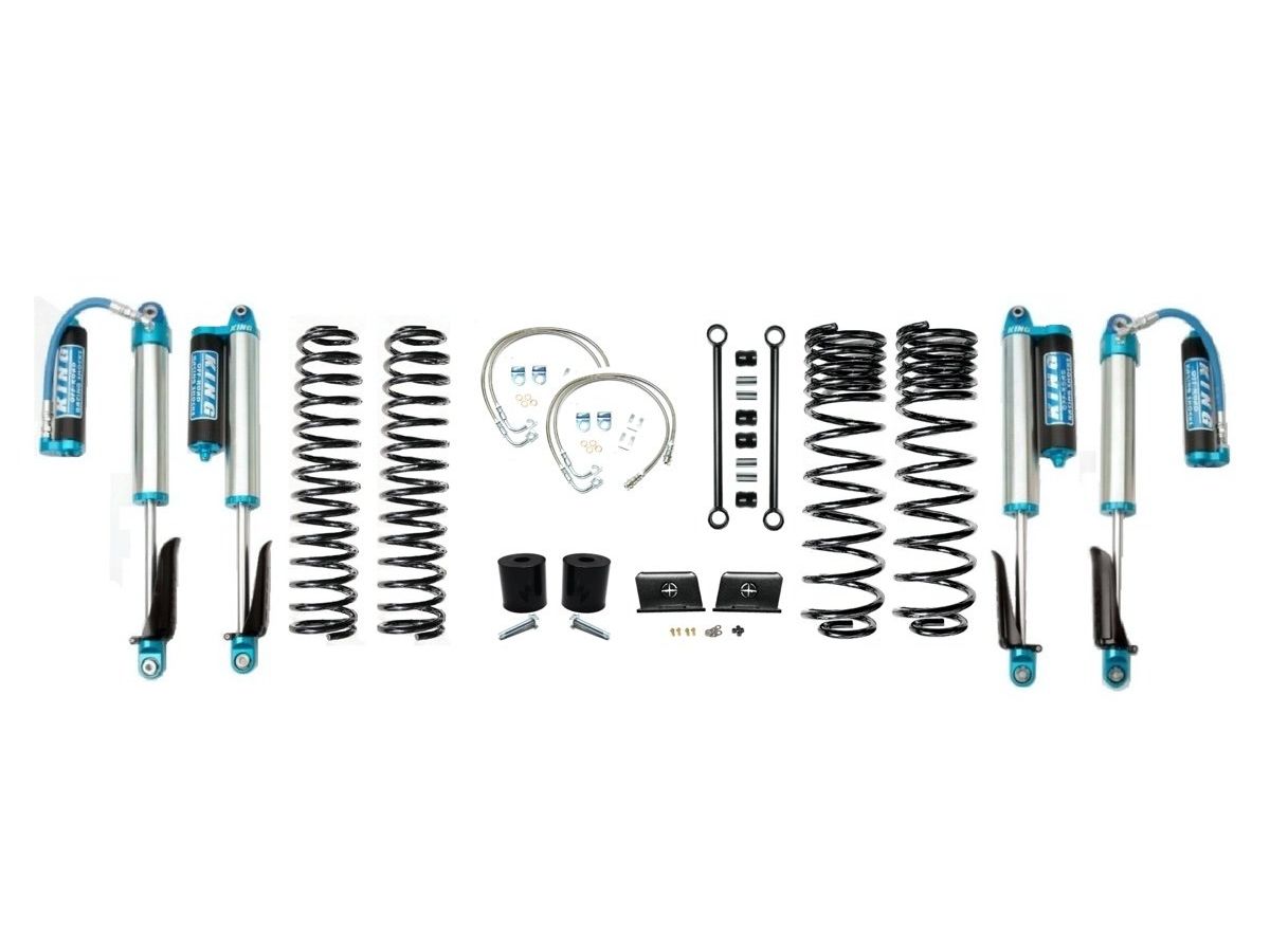 VARIANT EVO-3060S1KA STAGE 1 King 2.5” Shocks Blue with Compression Adjusters No Track Bars