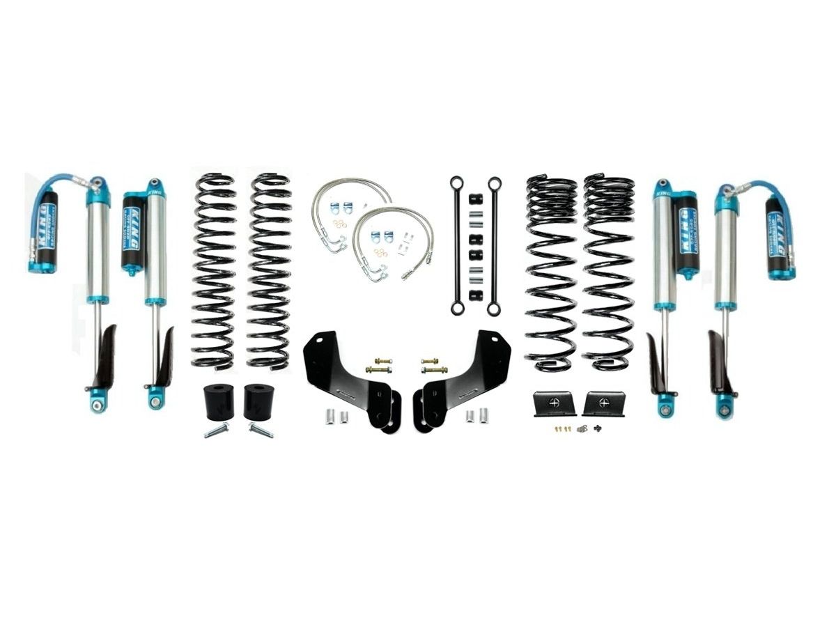 VARIANT EVO-3061S1KA STAGE 1 Overland King 2.5” Shocks Blue with Compression Adjusters No Track Bars