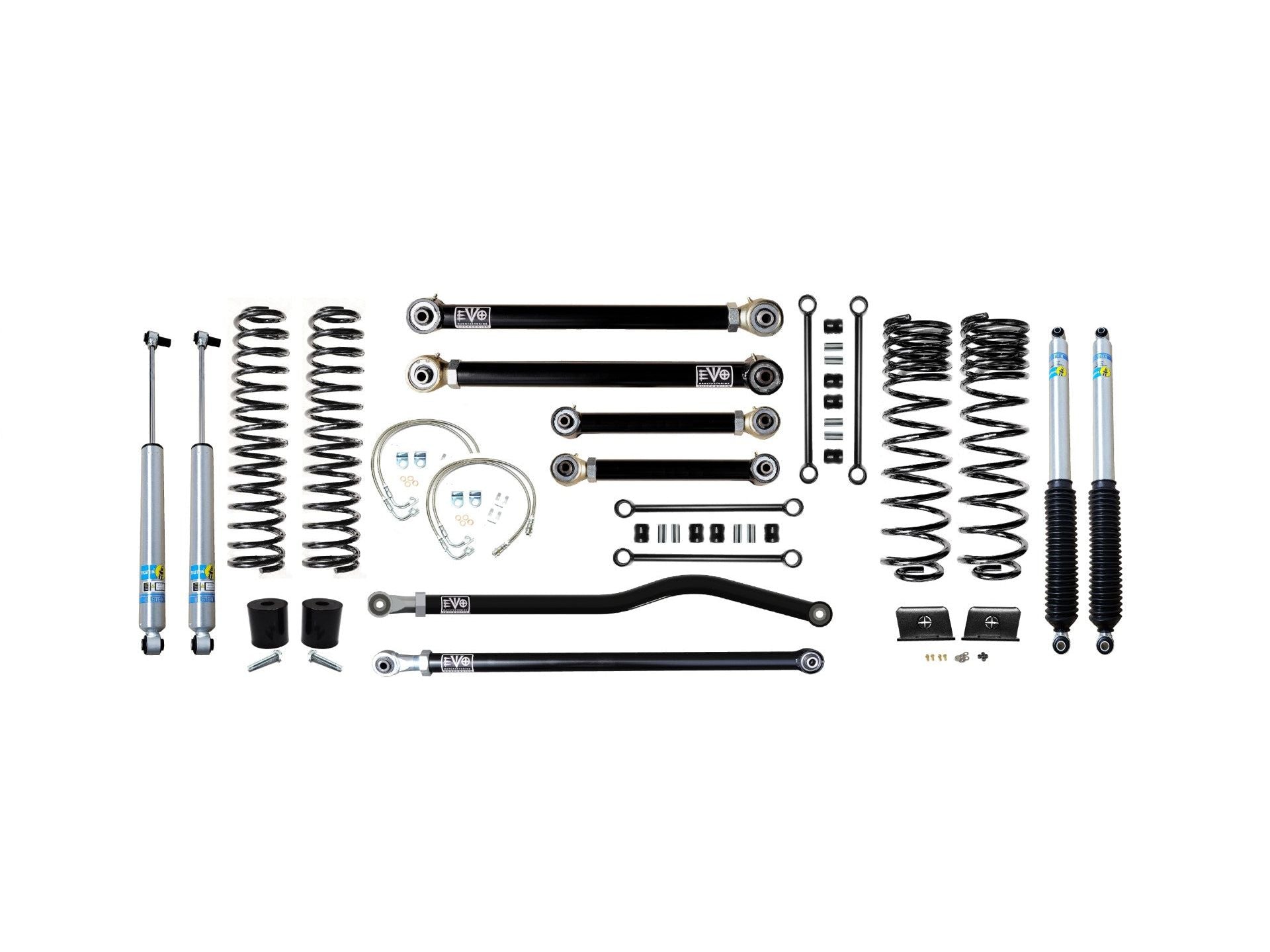 VARIANT EVO-3060S3HDPBIL STAGE 3 Bilstein 2.0" Shocks Front / Rear Track Bars