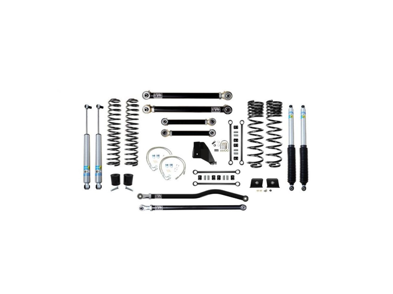 VARIANT EVO-3062S3DPBIL STAGE 3 Bilstein 2.0" Shocks Front / Rear Track Bars