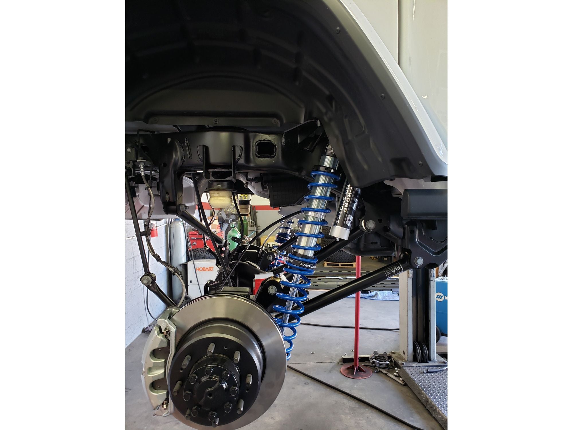 REAR BOLT ON COILOVER KIT BLACK FOR JT
