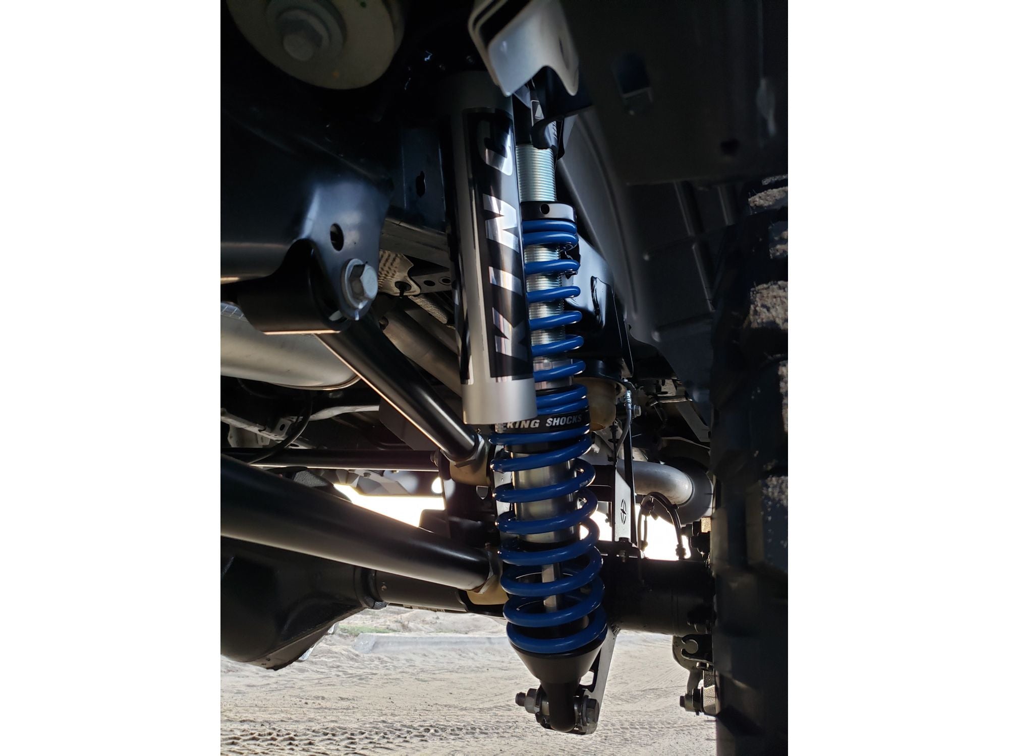 REAR BOLT ON COILOVER KIT BLACK FOR JT