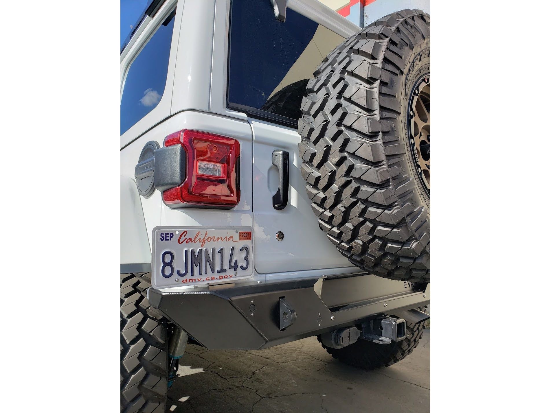 Jeep Wrangler Rear Alumilite Bumper