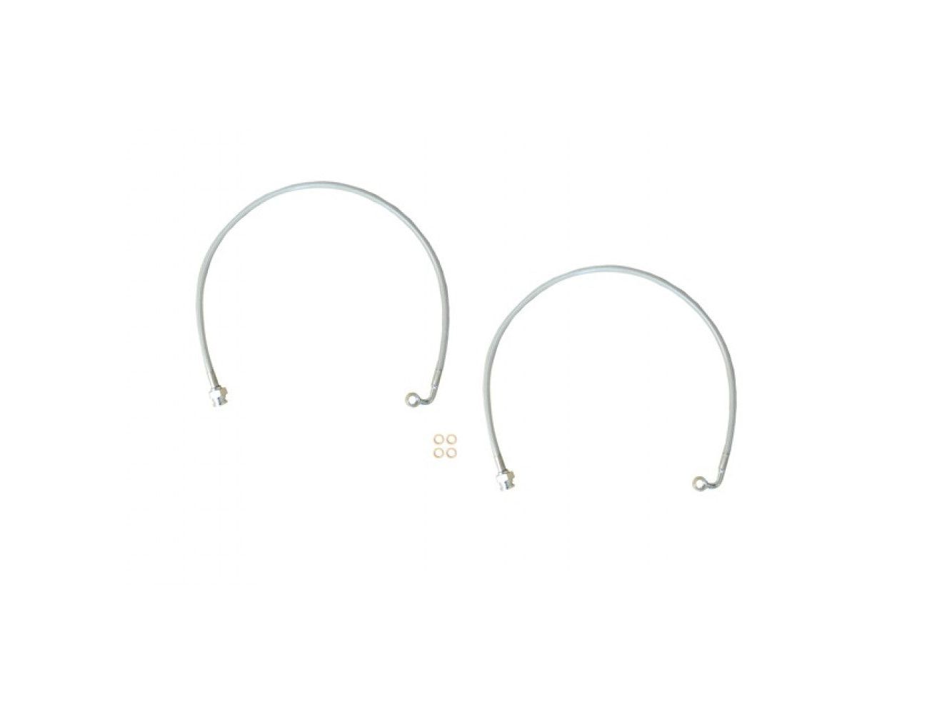 Jeep Wrangler JL Rear Brakeline hose Pair - 2-5" Lift