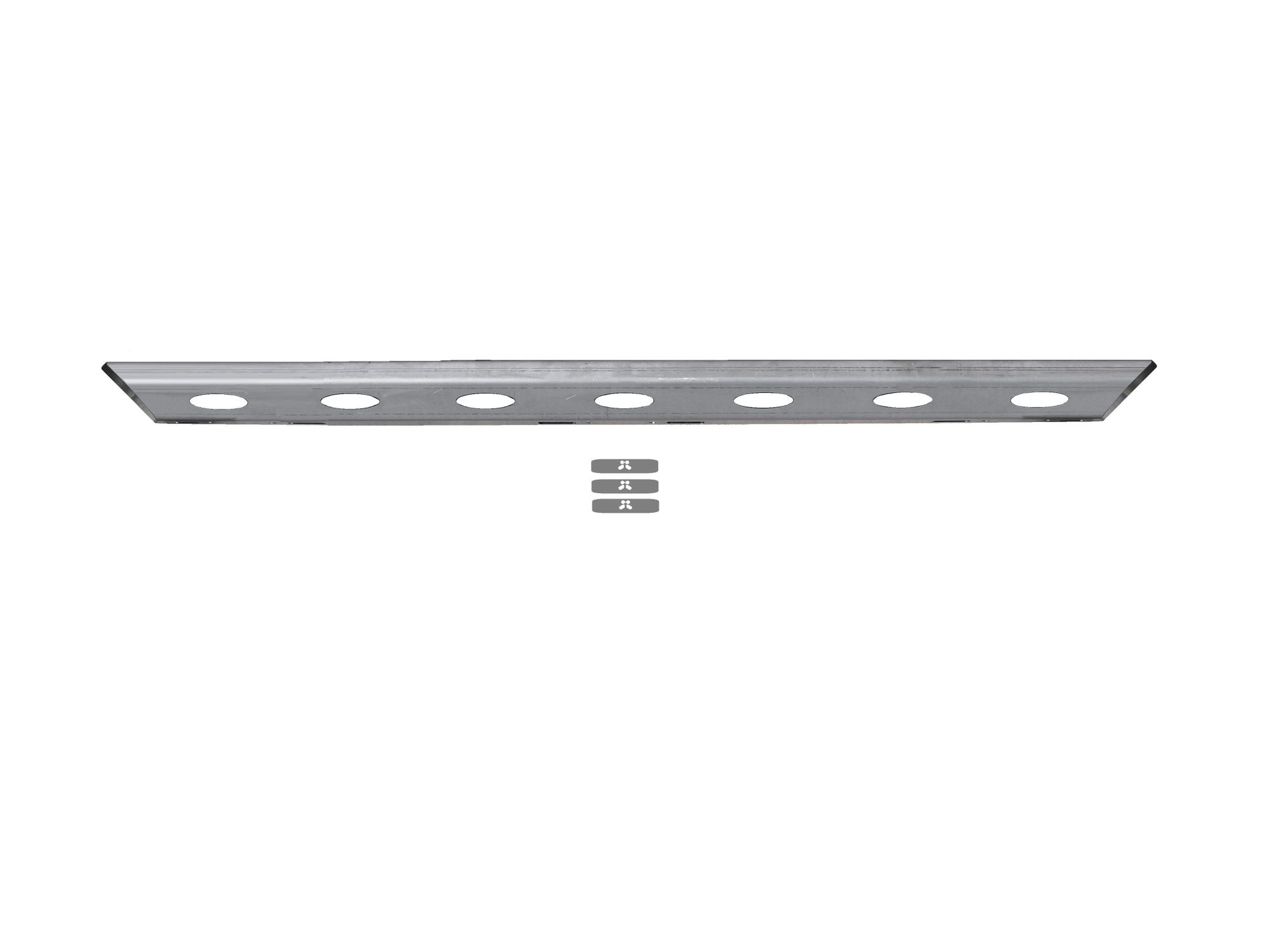 EVO MFG JLU Bomber Rocker Pass Main Rail, 4 Door