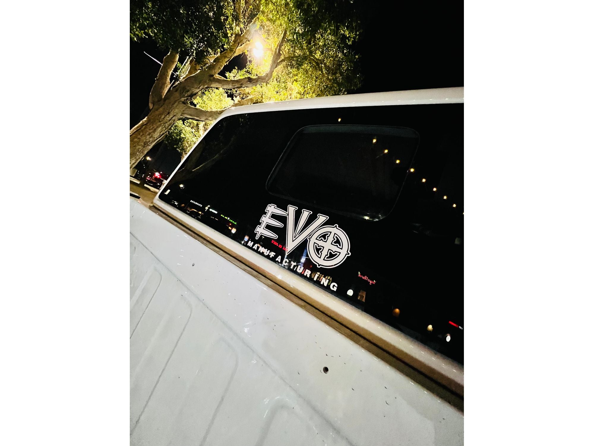 EVO MANUFACTURING MATTE TRANSFER STICKER