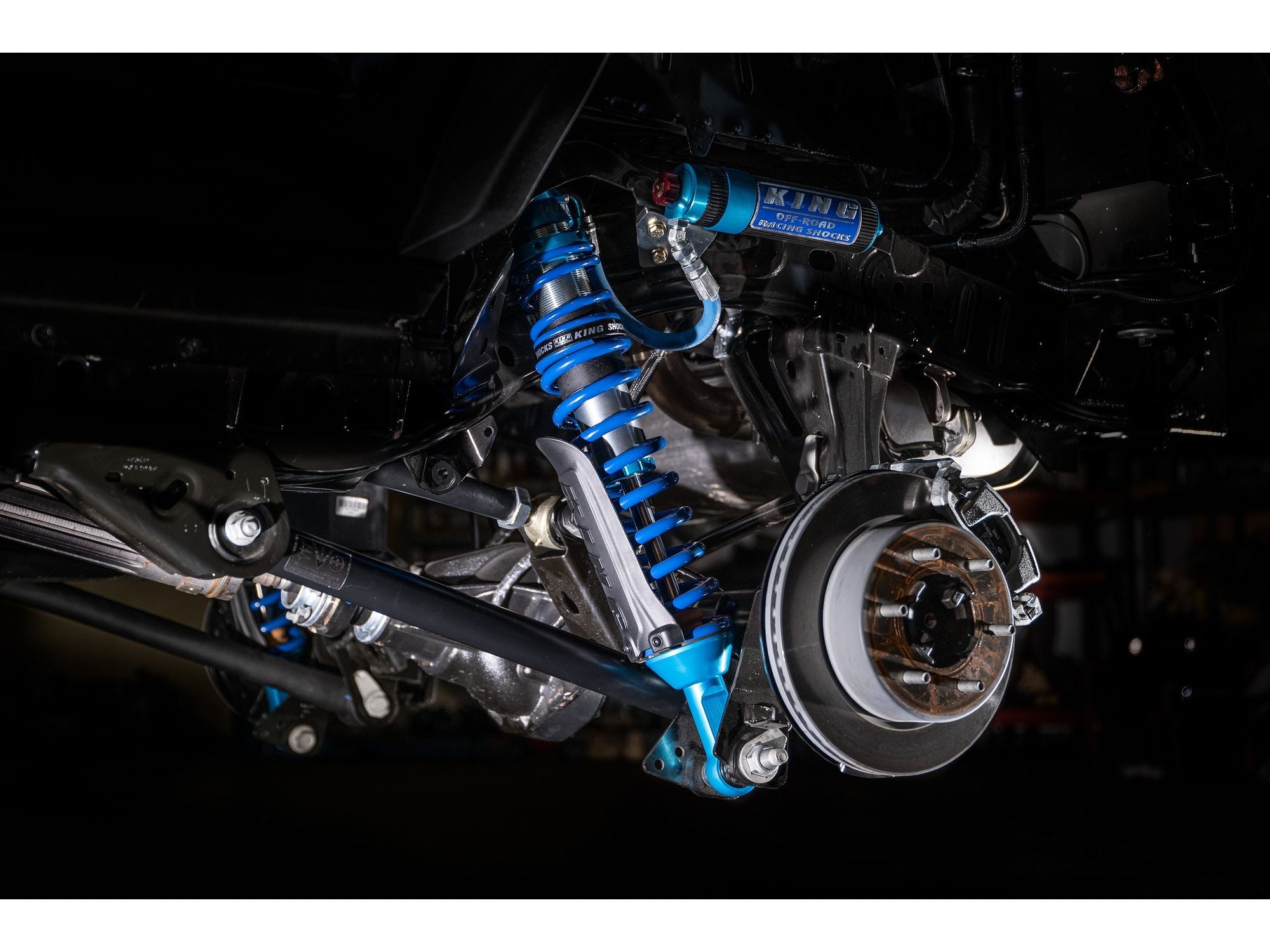 Ford Bronco Enforcer with 2.5 Iinch King Coilover Shocks 2-2.5 Inch Lift 2021 2022 2023 2024 2025 4 Door and 2 Door