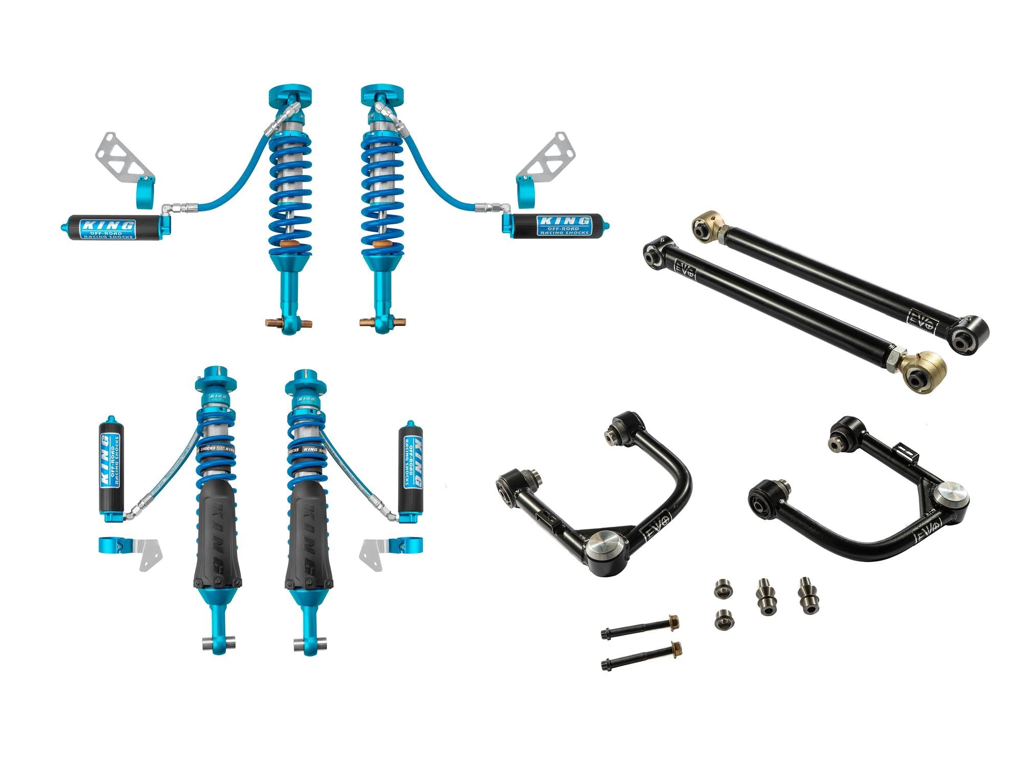 VARIANT EVO-BR1001S2K Stage 2 - Front Upper & Rear Lower King Coilovers