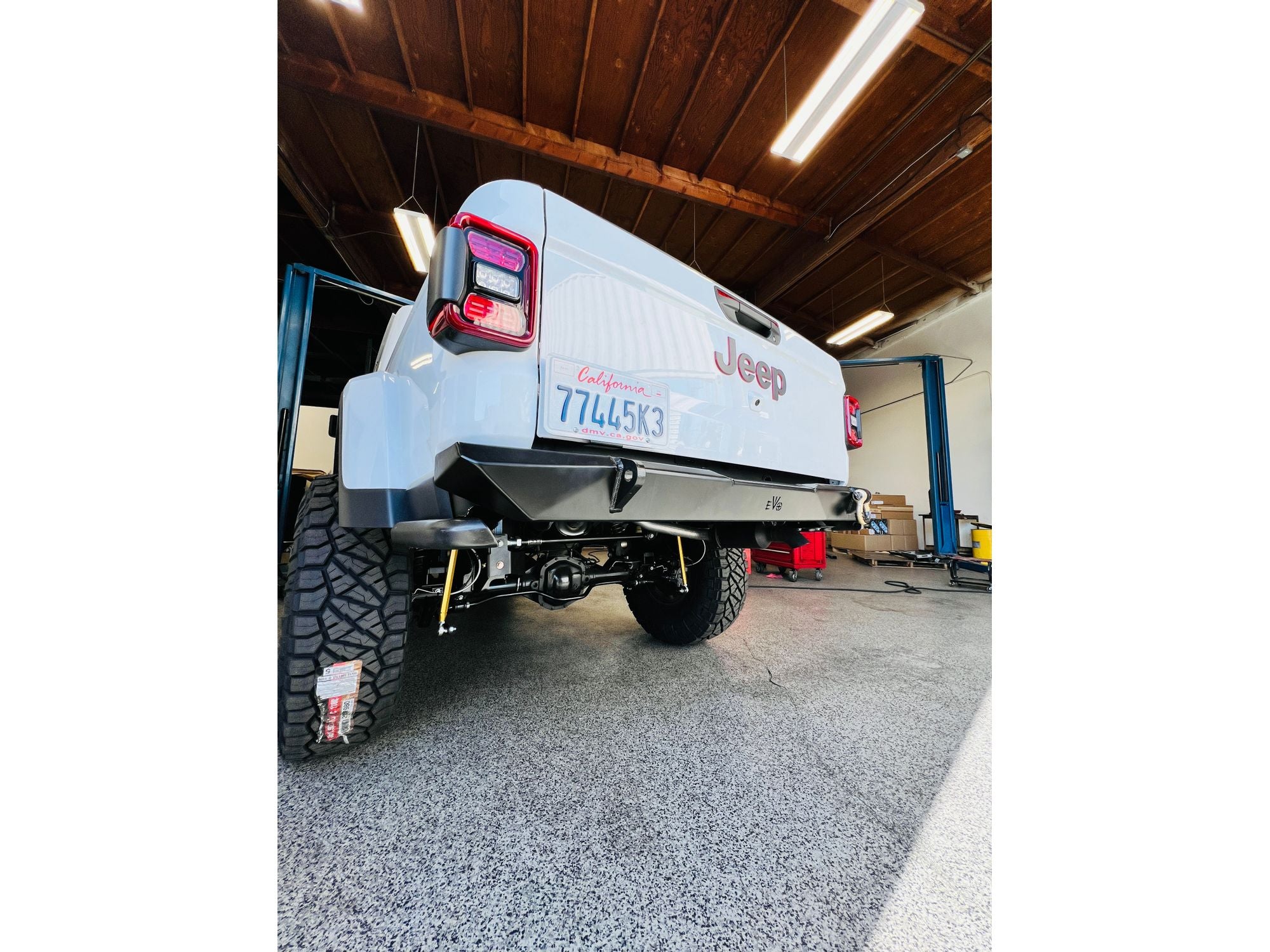 Jeep Gladiator Rear High N Tight Rear Bumper. High Clearance Gladiator Bumper