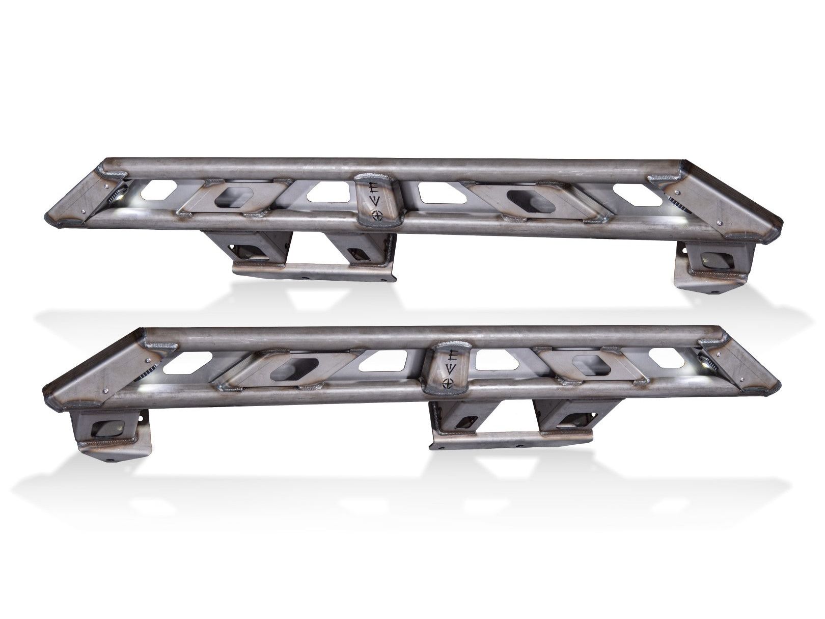 VARIANT EVO-3142SL WELD ON - NO HARDWARE INCLUDE SLIDER STEP PLATE INCLUDE ROCK LIGHT KIT