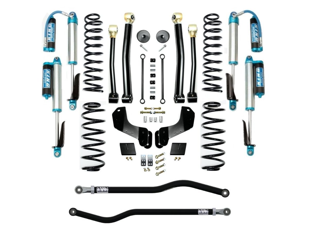 VARIANT EVO-3014S3HDPK STAGE 3 Overland King 2.5” Shocks Front / Rear Track Bars