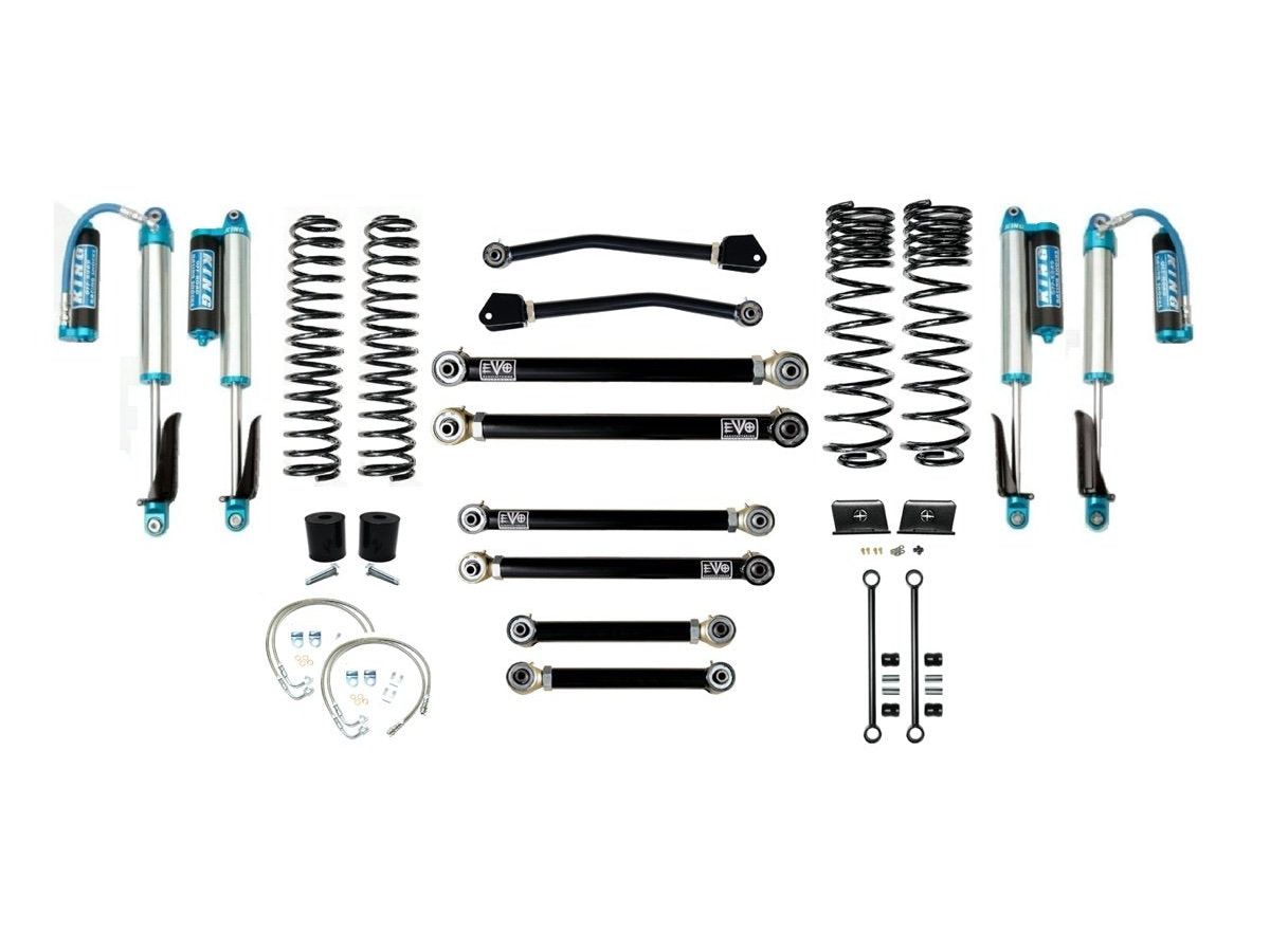 VARIANT EVO-3060S4HDKA STAGE 4 King 2.5” Shocks Blue with Compression Adjusters No Track Bars
