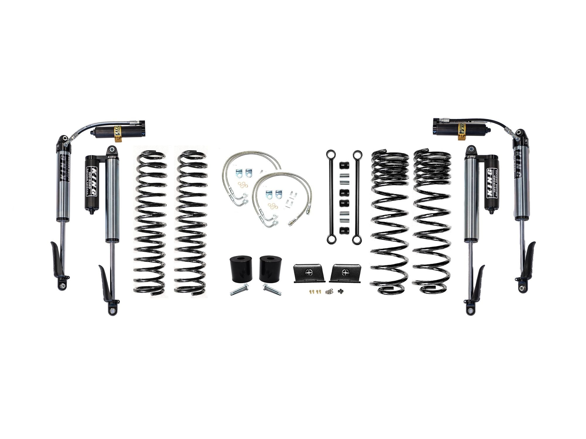VARIANT EVO-3060S1HDKB STAGE 1 King 2.5” Shocks Custom Black No Track Bars