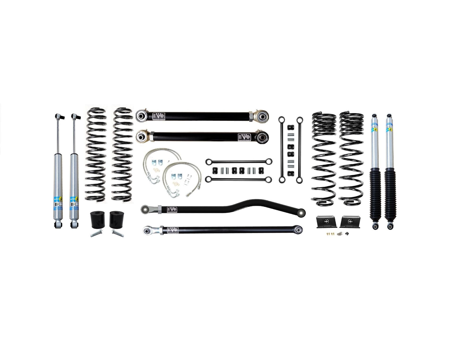 VARIANT EVO-3060S2HDPBIL STAGE 2 Bilstein 2.0" Shocks Front / Rear Track Bars