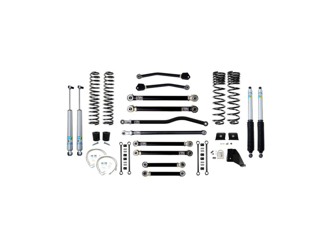 VARIANT EVO-3062S4DPBIL STAGE 4 Bilstein 2.0" Shocks Front / Rear Track Bars