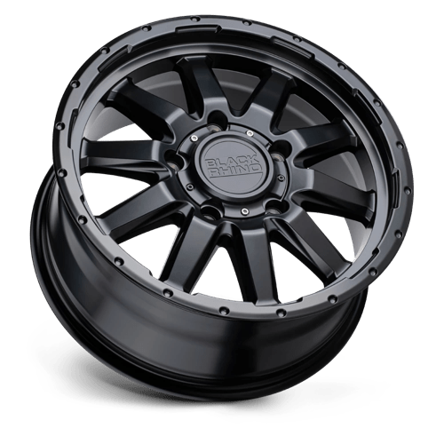BRECN 17X7.5 6X130 M-BLK 38MM