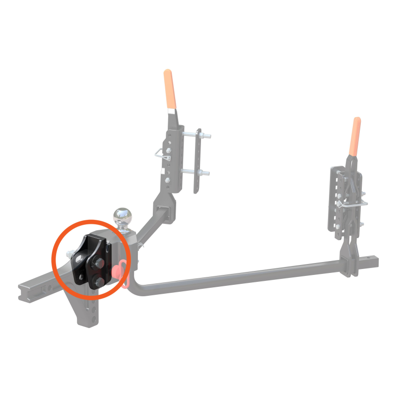 CURT Replacement TruTrack Trailer-Mounted Weight Distribution Horn Model 19299