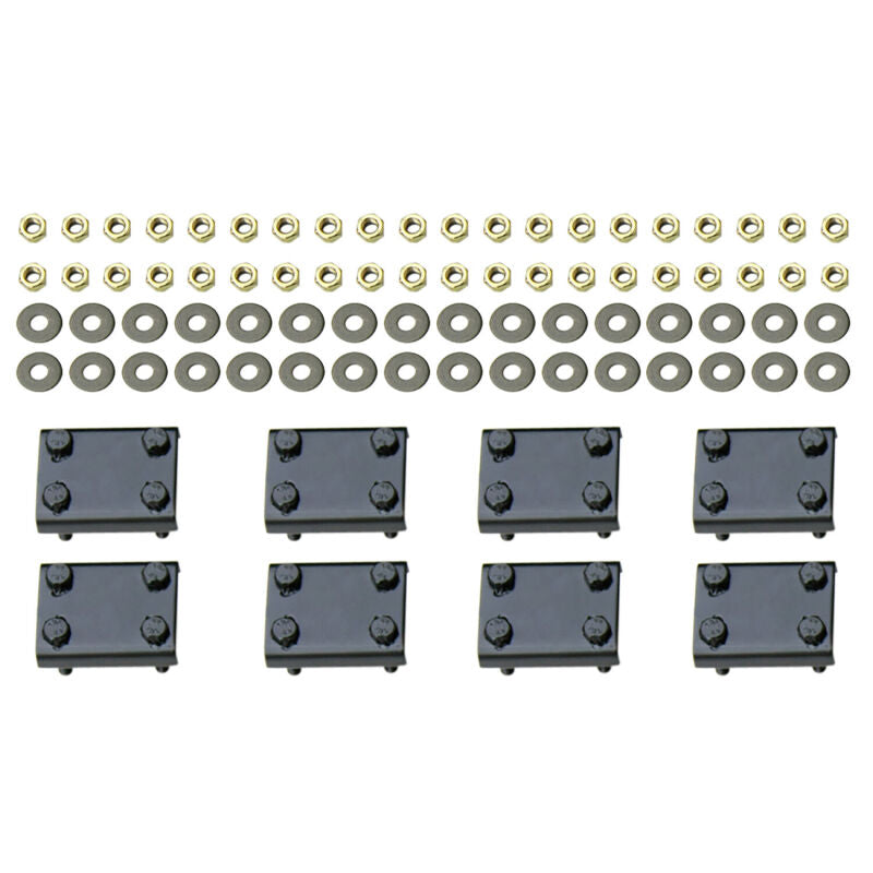 Westin 04-14 Ford F-150 SuprCab/SuprCrew (Excl Heritage) Premier Oval Nerf Step Bar Mount Kit - Blk