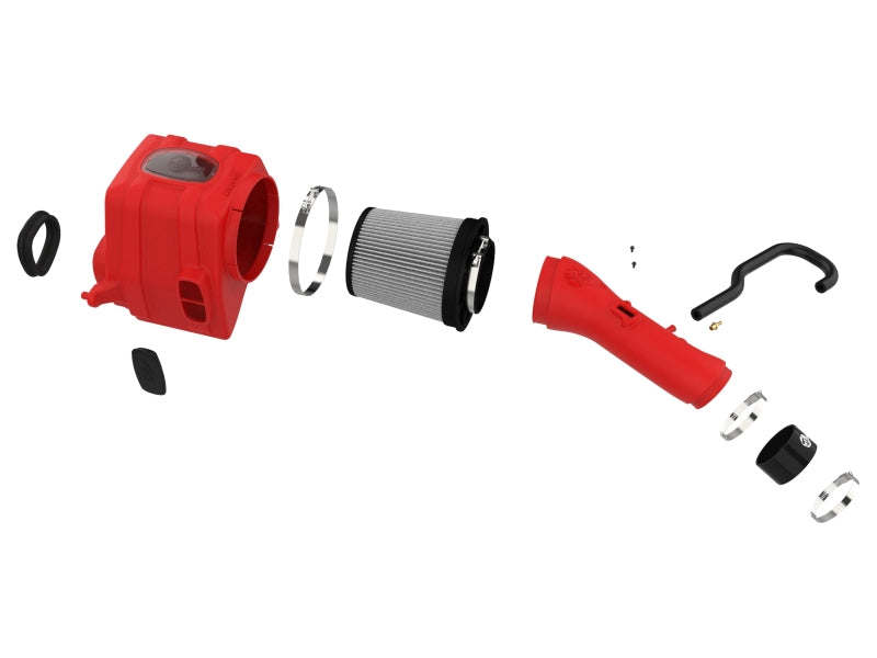 aFe 07-21 Toyota Tundra V8 5.7L Momentum GT Red Edition Cold Air Intake System w/ Pro DRY S Filter