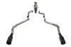 Corsa 2019+ Ram 1500 5.7L HEMI 3.0in Catback w/ 5.0in Flat Cut Dual Rear Exit Black Tips