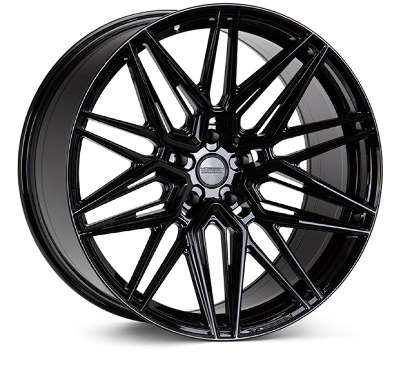 Vossen HF-7 20x9.5 / 5x114.3 / ET25 / 73.1 / Deep - Gloss Black Wheel