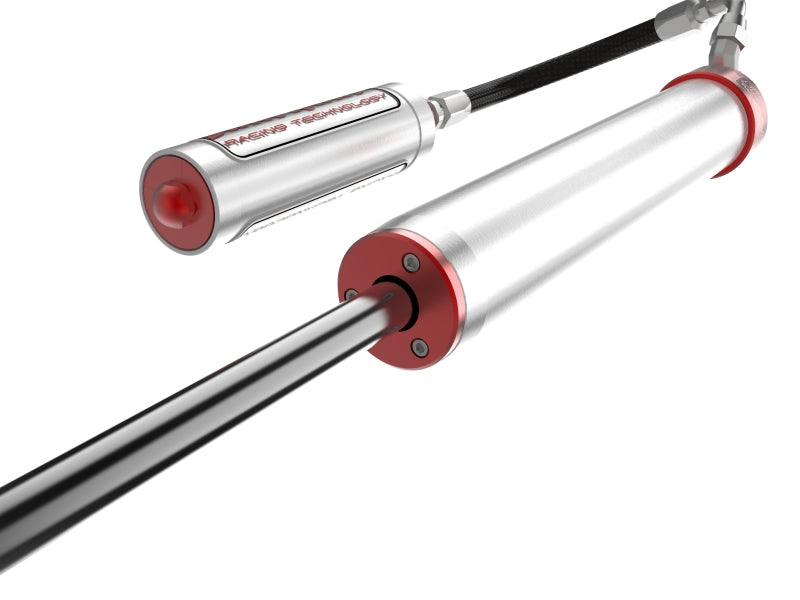 afe Sway-A-Way Smooth Body Shocks for Ford F-250/F-350 17-24 4WD, designed for enhanced off-road performance and durability.