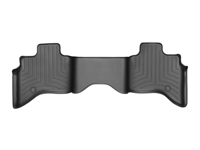 WeatherTech 2009+ Dodge Ram 1500 Vinyl Floor Quad Cab Rear FloorLiner - Black