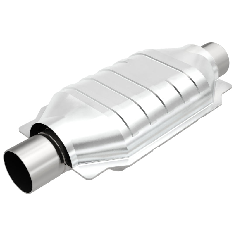 MagnaFlow Univ Cat Conv 3in Inlet/Outlet Center/Center Oval 12in Body L x 7in W x 16in Overall L
