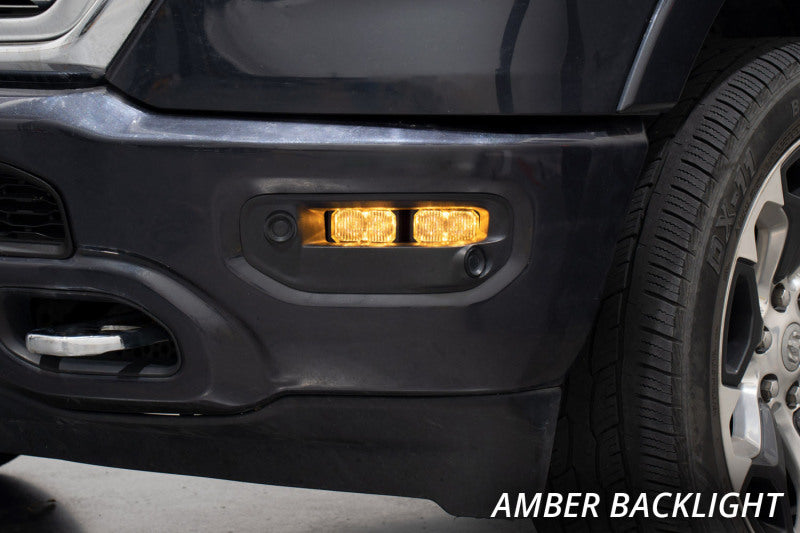 Diode Dynamics SSC2 LED Fog Pocket Kit for 2019-Present Ram - White Sport