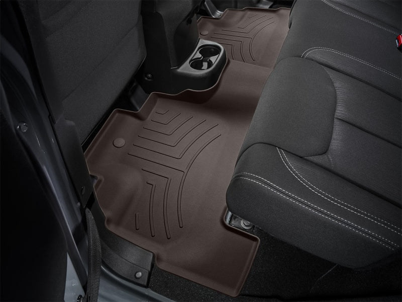 WeatherTech 2018+ Jeep Wrangler JK Unlimited 4-Door Rear FloorLiner HP - Cocoa