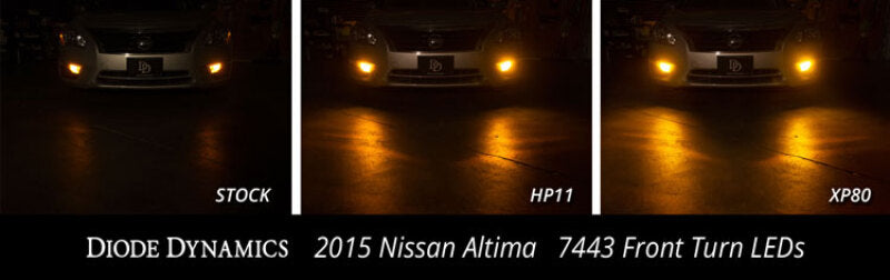 Diode Dynamics 7443 LED Bulb HP48 LED - Amber (Pair)