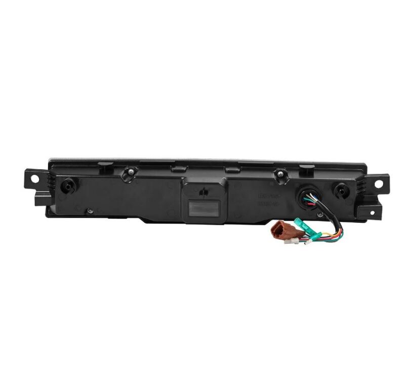 AlphaRex NOVA-Series prismatic LED fourth brake light for 21-24 Toyota GR86 and Subaru BRZ in black and clear design.