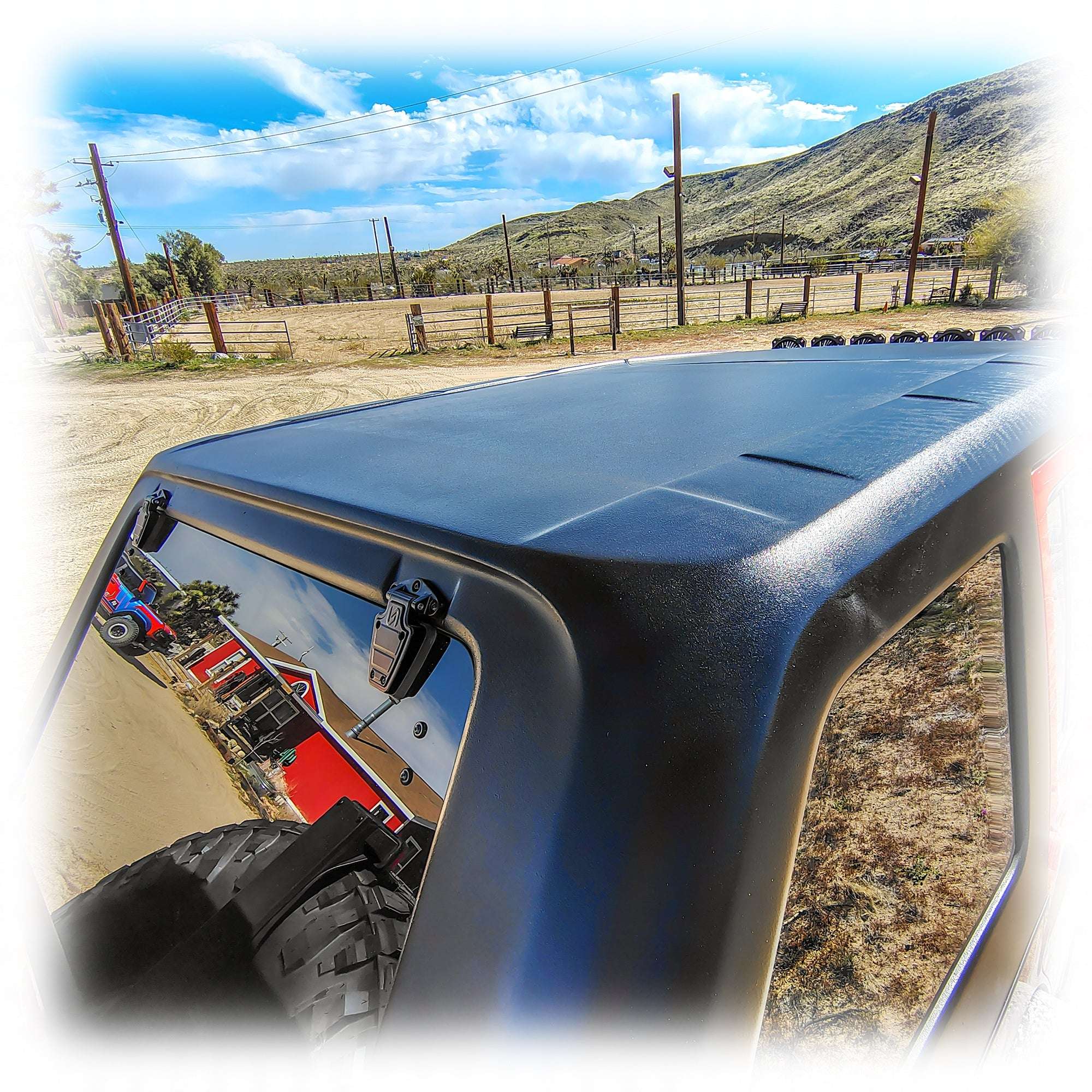 Fastback Hard Top for Jeep Wrangler JK Unlimited 4-Door