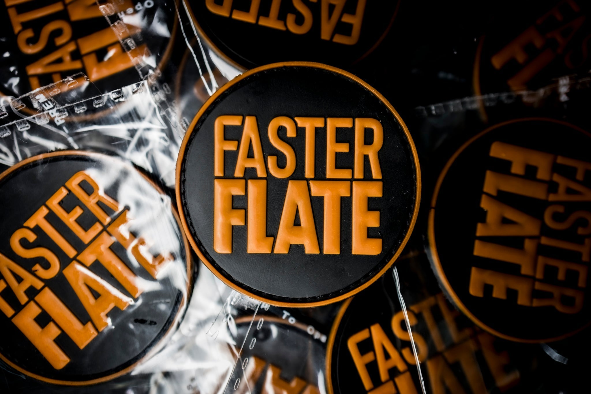 FasterFlate Logo Velcro Patch