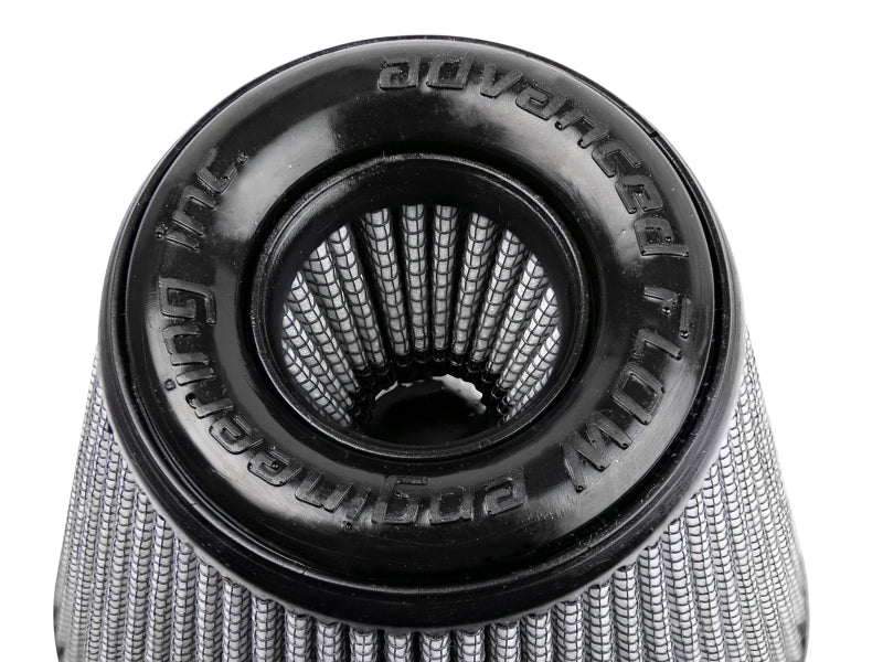 High-performance afe Magnum FORCE replacement air filter with advanced flow design, featuring a cylindrical shape and durable construction.