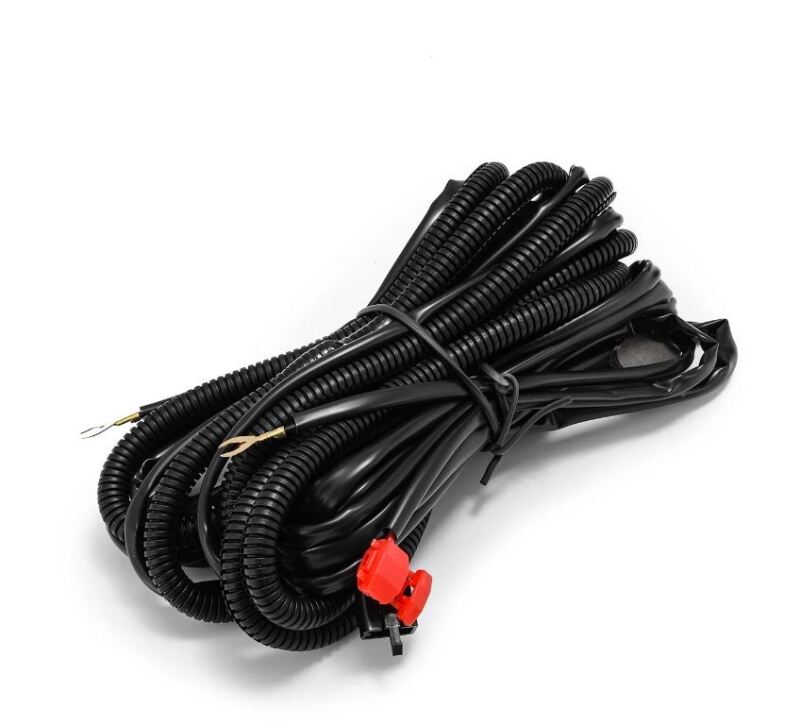 AlphaRex wiring kit for 02-09 Dodge RAM, designed for easy installation of bezels without fog lights.