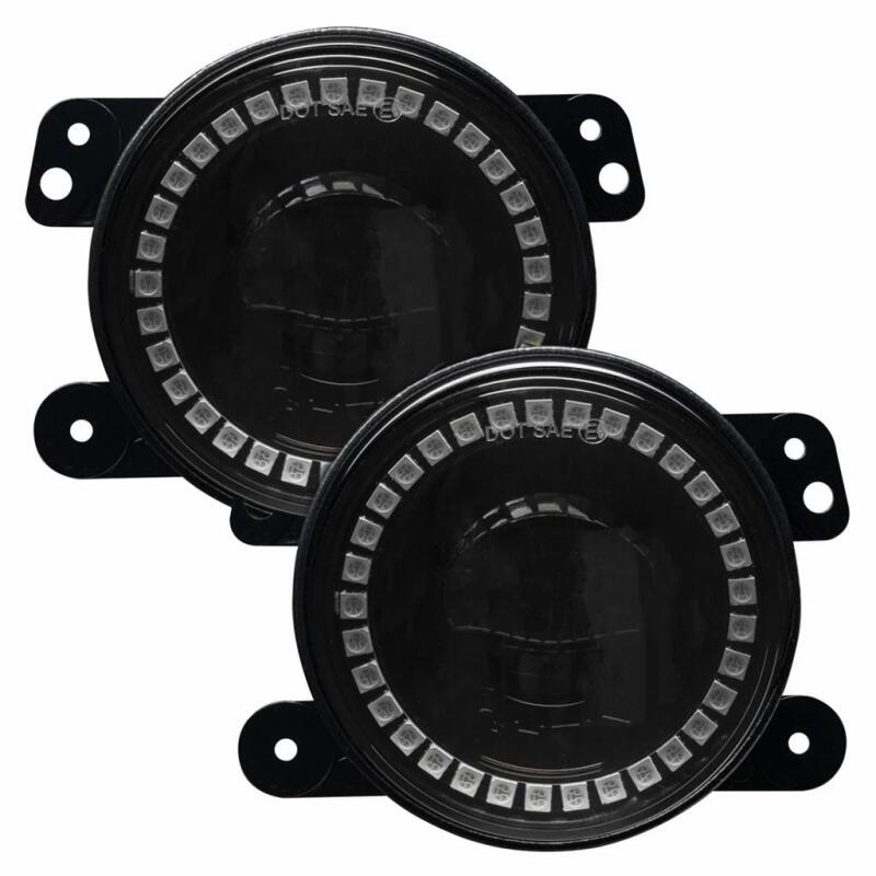 Oracle Jeep Wrangler JK/JL/JT High Performance W LED Fog Lights - w/o Controller
