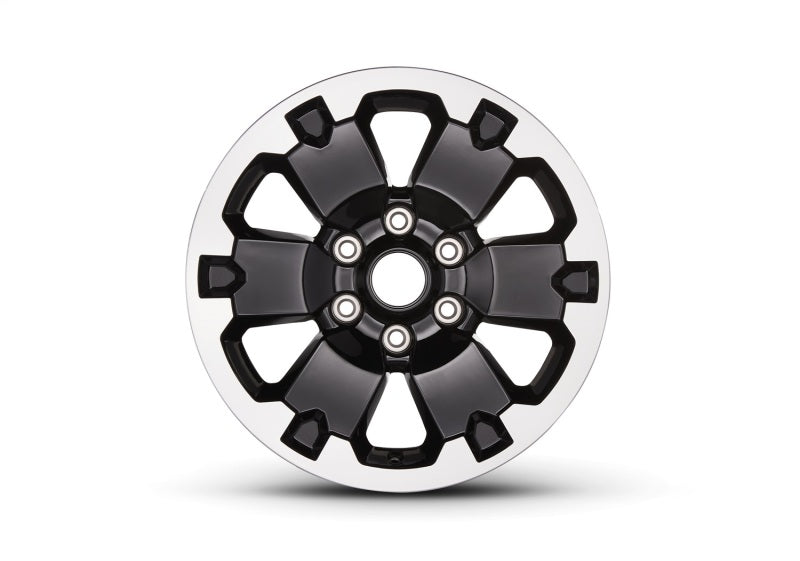 Ford Racing 19-21 Ranger 18x8in 4 Wheel Kit w/TPMS - Gloss Black w/ Machined Face