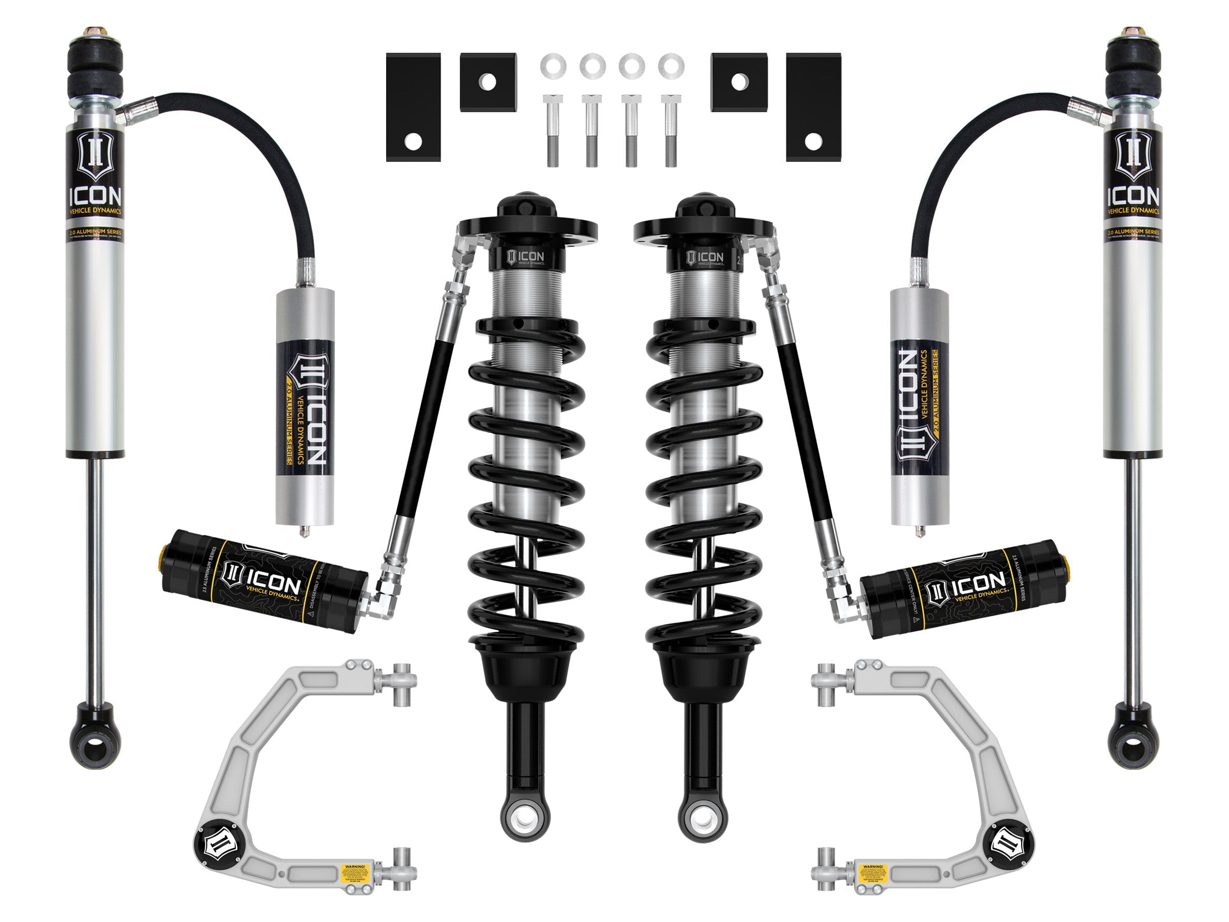 ICON 2022-2025 Toyota Tundra, 1.25-3.5" Lift, Stage 6, 2.5 Suspension System, Billet