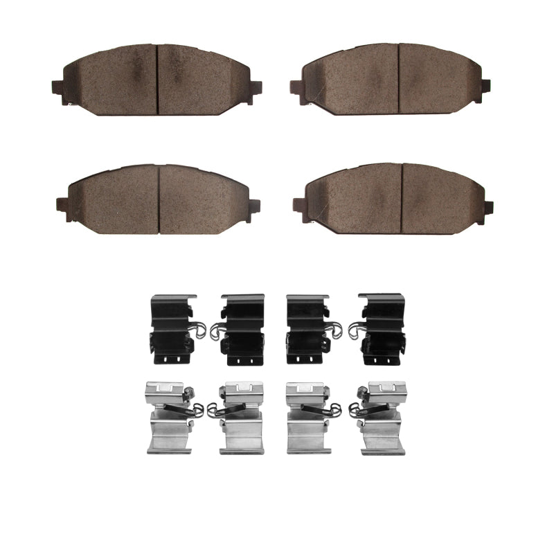 R1 2019-2025 Jeep Grand Wagoneer Front R1 Ceramic Pads & Hardware Kit